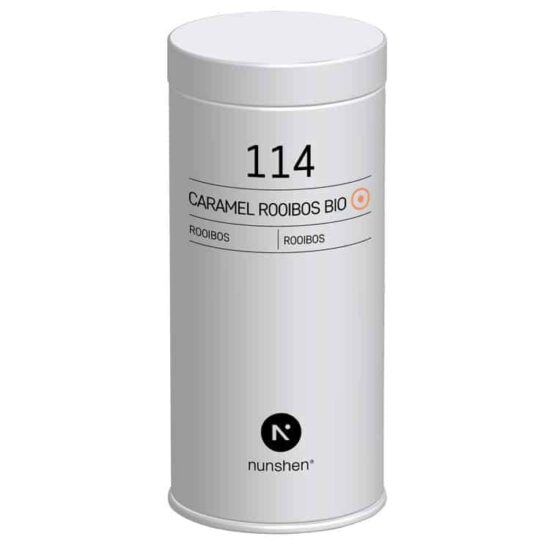 rooibos caramel 114 nunshen boite métal