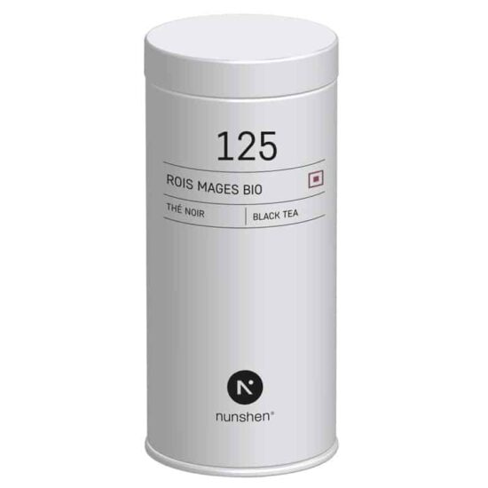 thé rois mages bio 125 nunshen boite métal