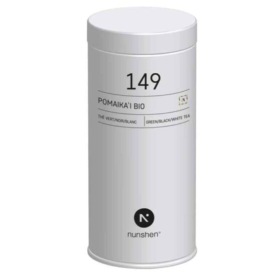 thé vert noir blanc pomaikai 149 nunshen boite métal