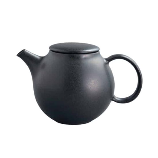 théière en porcelaine noire nunshen