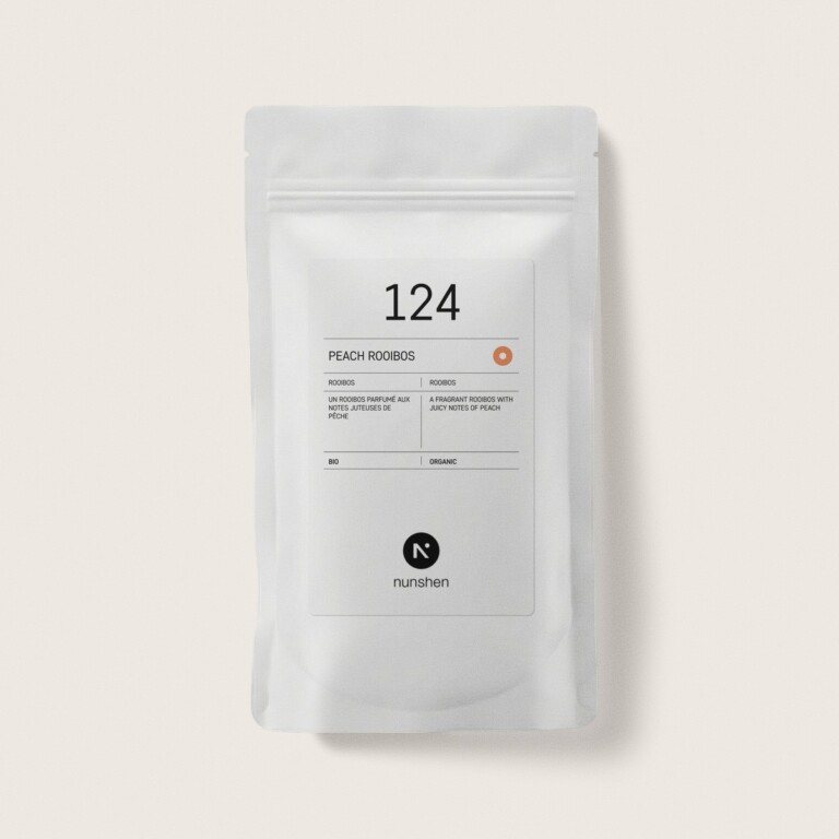Peach Rooibos bio n°124 – sachet vrac 100 g