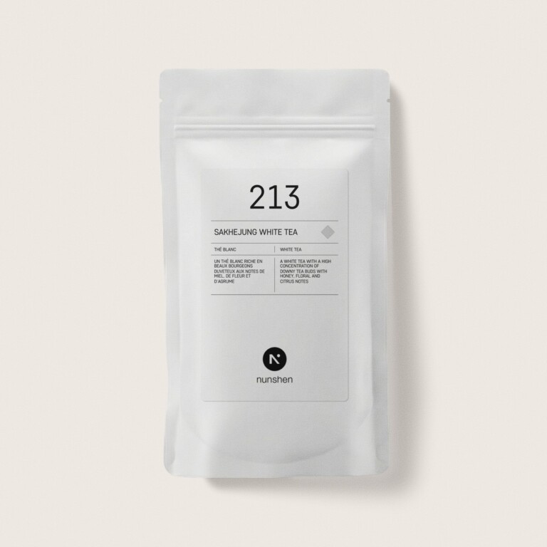 Sakhejung White Tea bio n°213 – sachet vrac 100 g